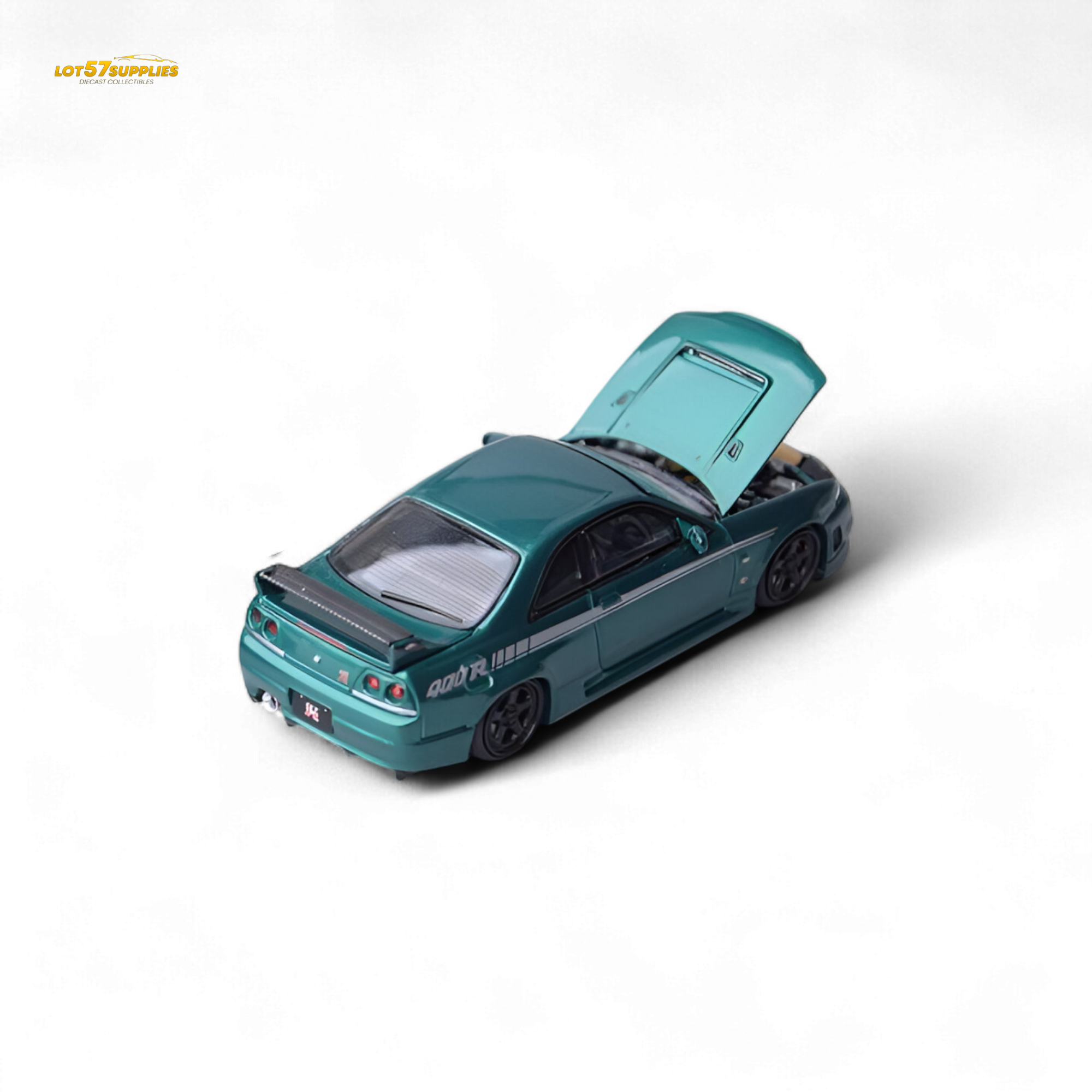 (Pre-Order) Focal Horizon Nissan Skyline GT-R R33 Nismo 400R Version - Champion Green 1:64