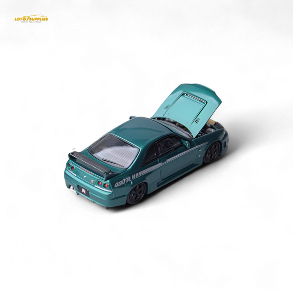 (Pre-Order) Focal Horizon Nissan Skyline GT-R R33 Nismo 400R Version - Champion Green 1:64