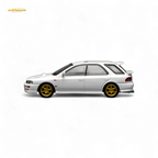 (Pre-Order) Motorhelix Subaru Impreza Wagon WRX STi Version VI - Pure White 1:64