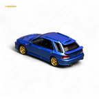 (Pre-Order) Motorhelix Subaru Impreza Wagon WRX STi Version VI - Rally Blue 1:64