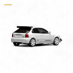 (Pre-Order) Motorhelix Honda Civic Type R (EK9) - J's Racing Livery White 1:64