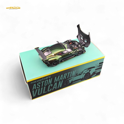 Fine Works64 Aston Martin Vulcan - Chameleon Green (2025 Foshan Convention and Exhibition) 1:64