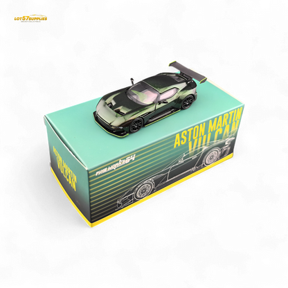 Fine Works64 Aston Martin Vulcan - Chameleon Green (2025 Foshan Convention and Exhibition) 1:64