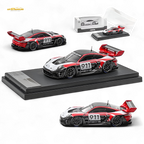 (Pre-Order) HKM 911 GT3 R Rennsport - Red-White #911 1:64