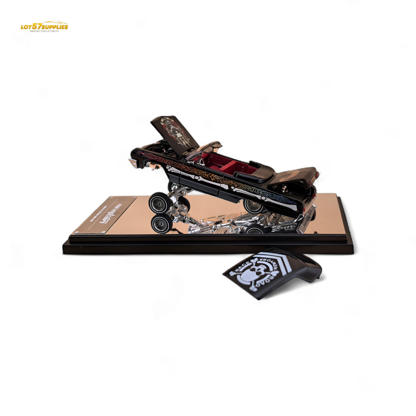 Fine Works64 Impala Lowrider - Skull Livery Ordinary 1:64