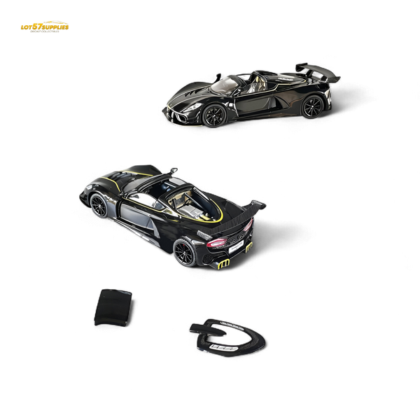 Rhino Model RM Hennessey Venom F5 - Black 1:64