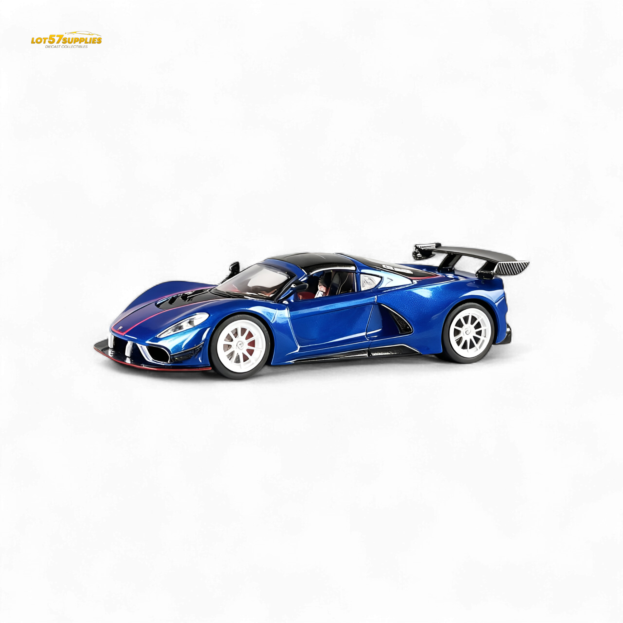 Rhino Model RM Hennessey Venom F5 - Blue 1:64