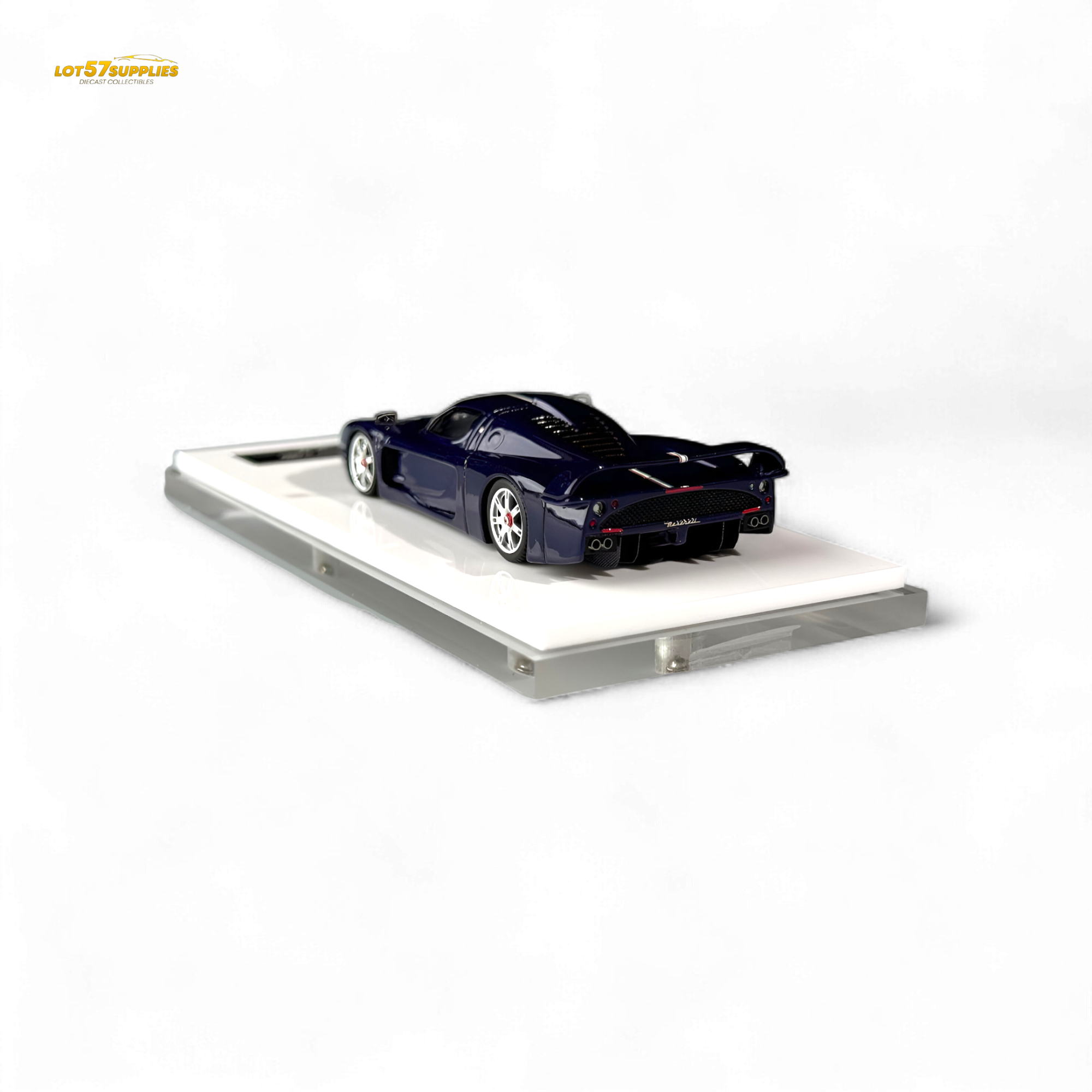 YM Model Maseti MC12 Stradale Corsa Blue Carbon - Resin 1:64