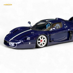 YM Model Maseti MC12 Stradale Corsa Blue Carbon - Resin 1:64