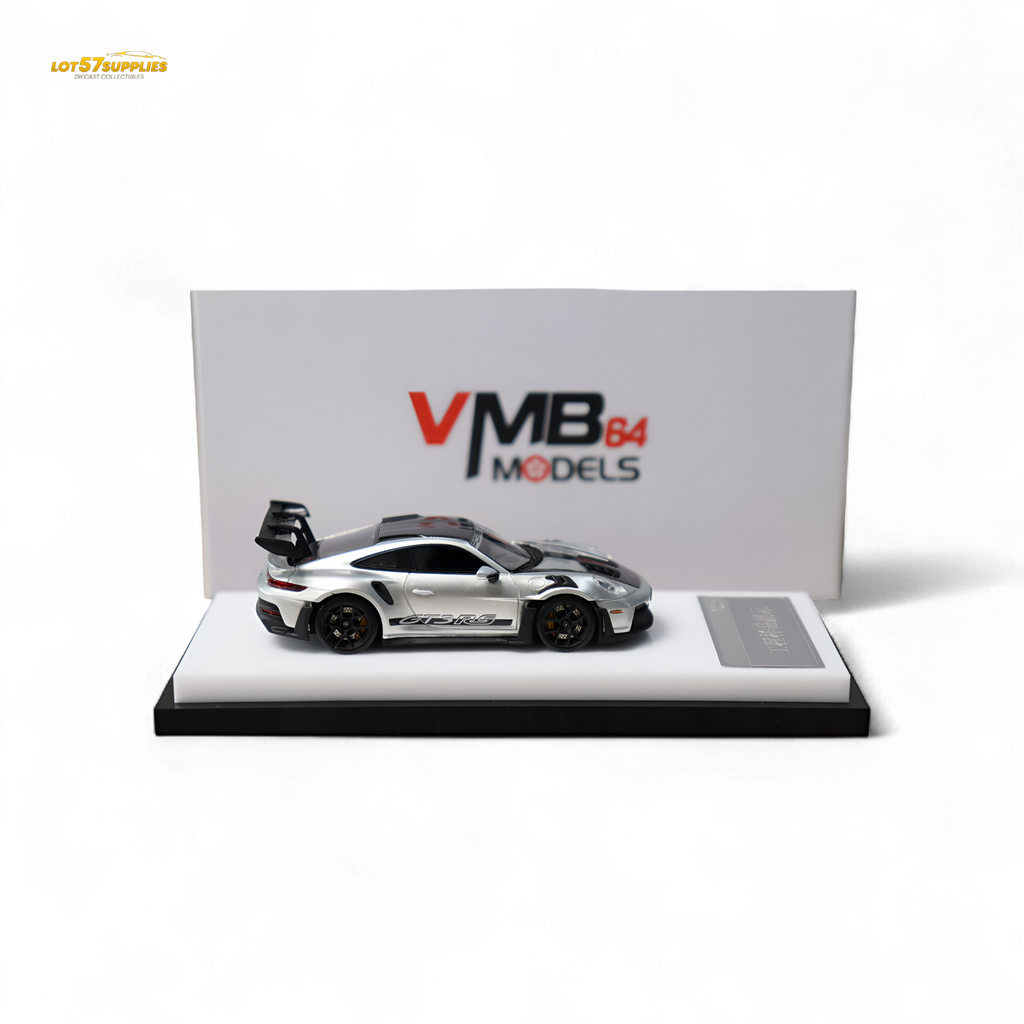 (Pre-Order) VMB Porsche 992 GT3 RS - GT Silver 1:64