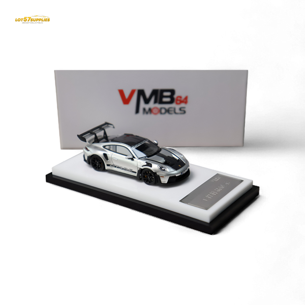 (Pre-Order) VMB Porsche 992 GT3 RS - GT Silver 1:64