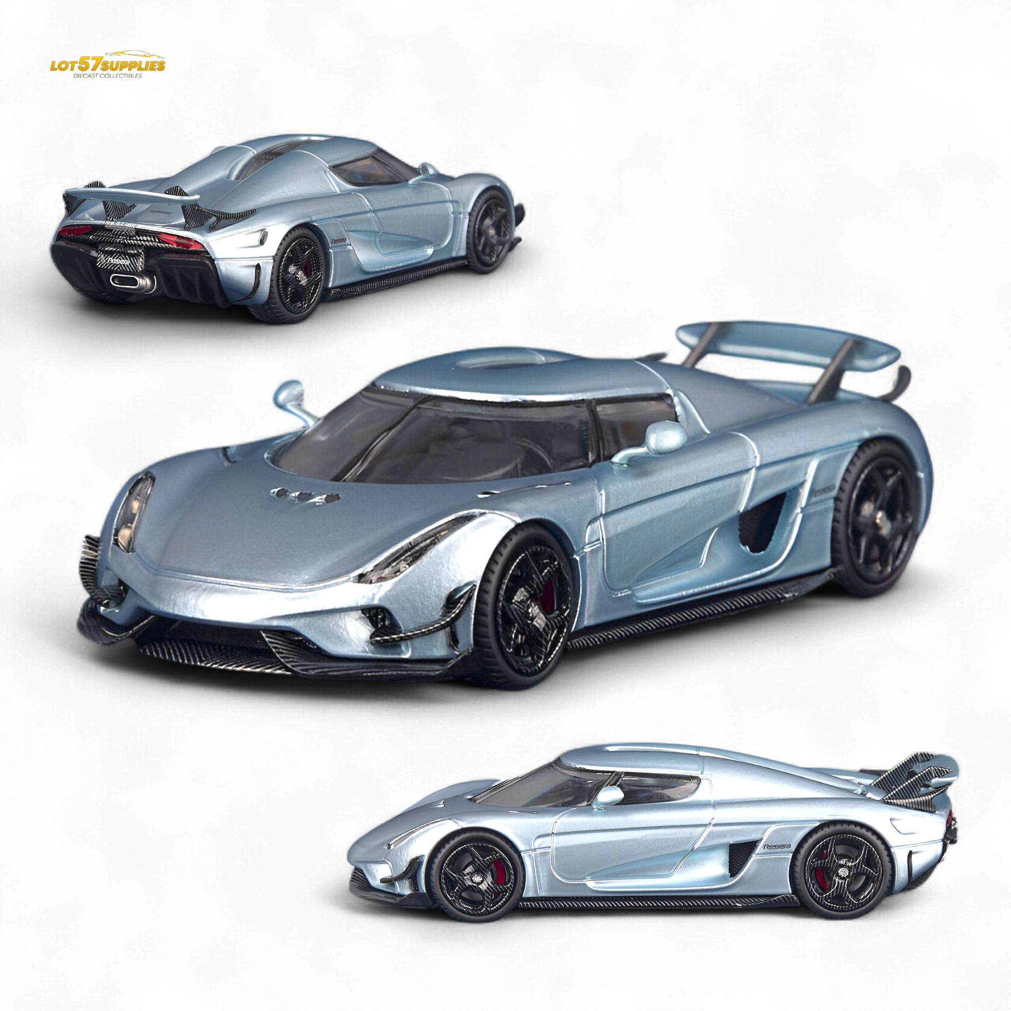 (Pre-Order) SC ART Regera - Glacier Blue 1:64
