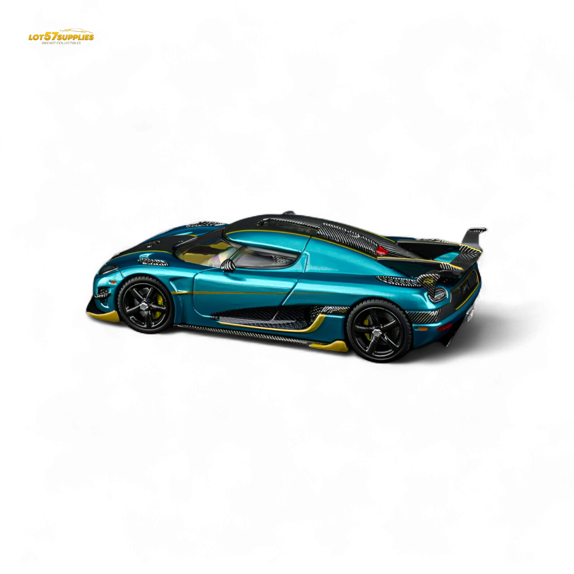 (Pre-Order) TPC Agera RS - Peacock Blue 1:64