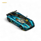 (Pre-Order) TPC Agera RS - Peacock Blue 1:64