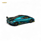 (Pre-Order) TPC Agera RS - Peacock Blue 1:64