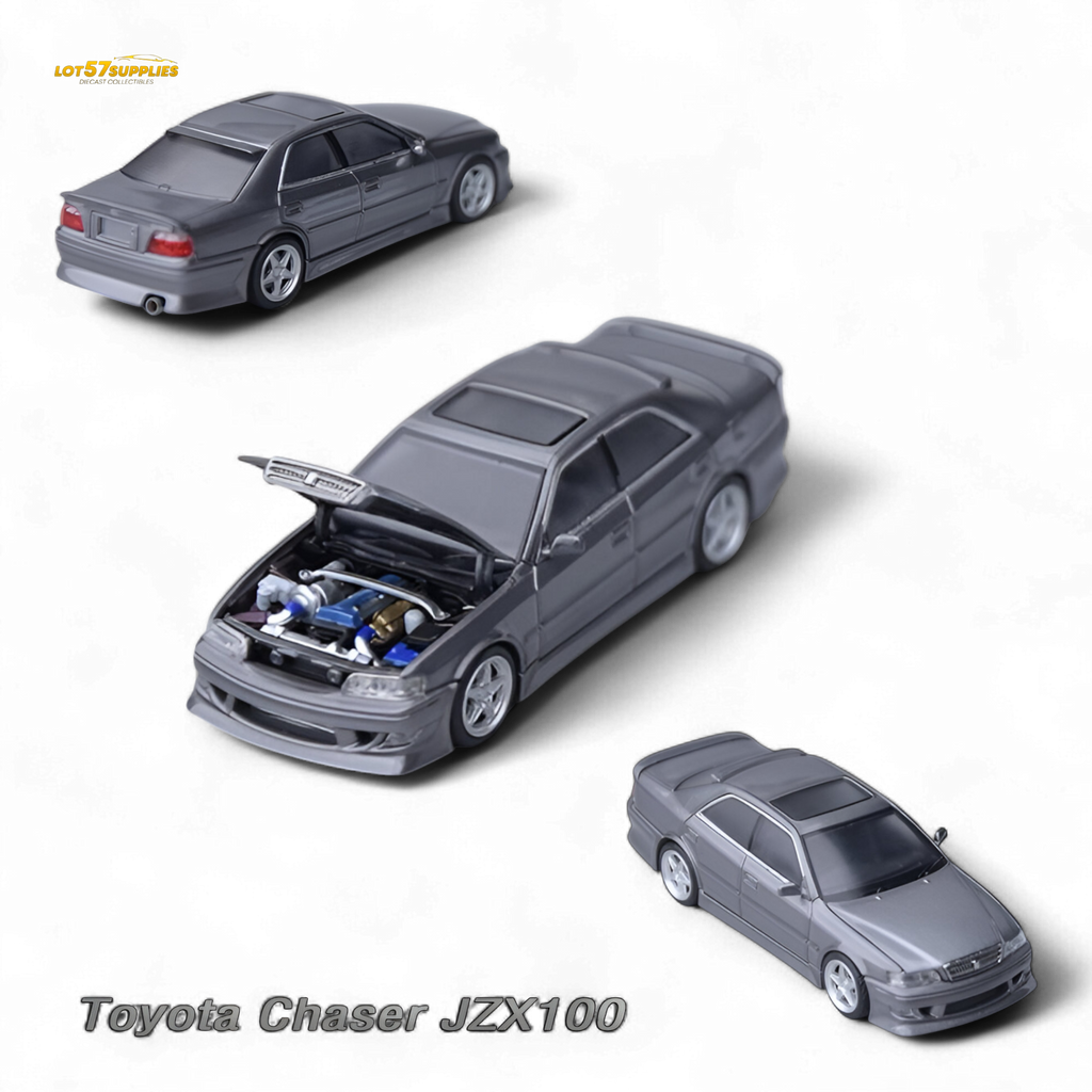(Pre-Order) Model One Toyota 6th Generation MK6 (JZX100) - Gunmetal Gray 1:64