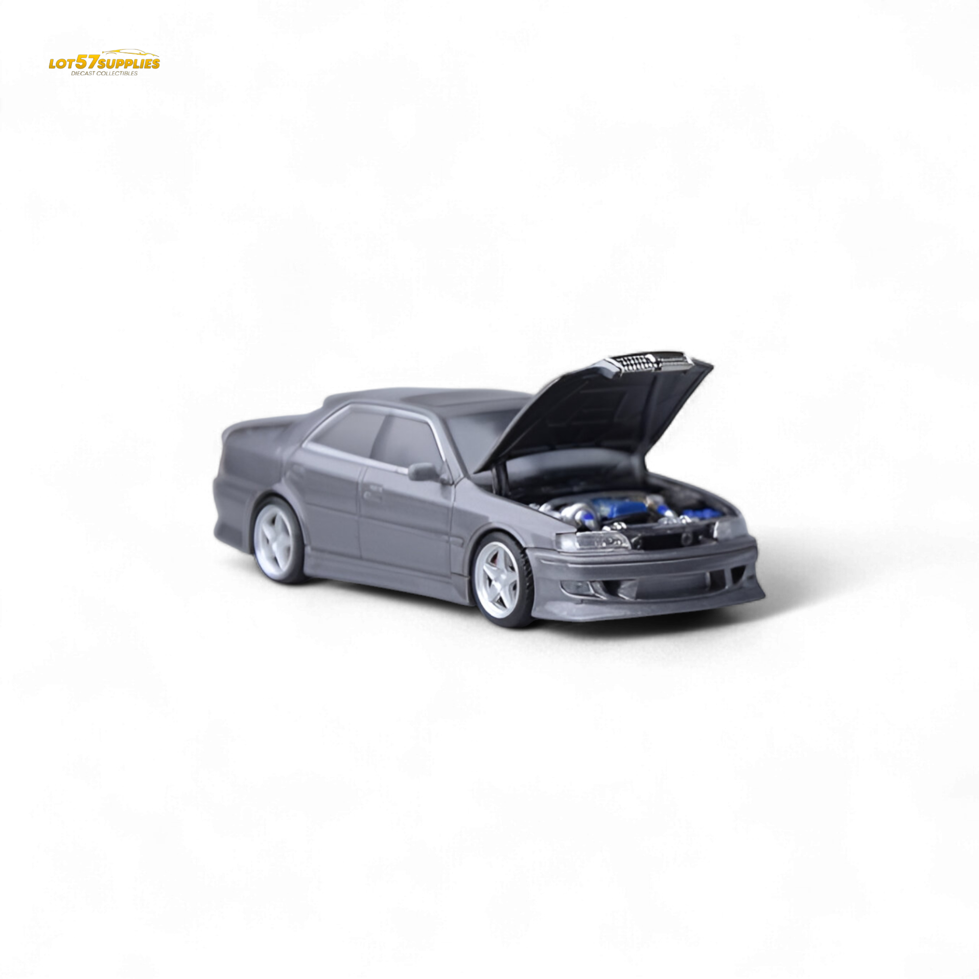 (Pre-Order) Model One Toyota 6th Generation MK6 (JZX100) - Gunmetal Gray 1:64