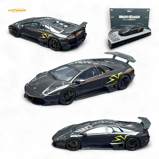DMH Lamborghini LP 670-4 - Full Black Carbon - Foshan Expo 2025 1:64