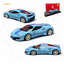 Rotating Wheel 488 Pista - Prata Blue - Foshan Show 2025 1:64