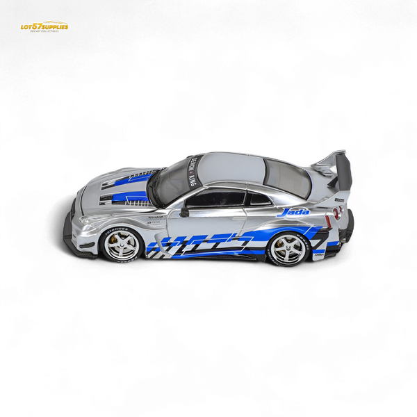 (Pre-Order) Demon King Auto GTR35 RR - Metal Blueberry Livery 1:64