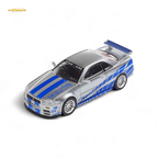 (Pre-Order) Demon King Auto Skyline GT-R R34 Z-Tune - Fast and Furious Paul Livery 1:64