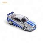 (Pre-Order) Demon King Auto Skyline GT-R R34 Z-Tune - Fast and Furious Paul Livery 1:64