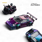(Pre-Order) Topart Lamborghini Countach Liberty Walk - Chameleon 1:64