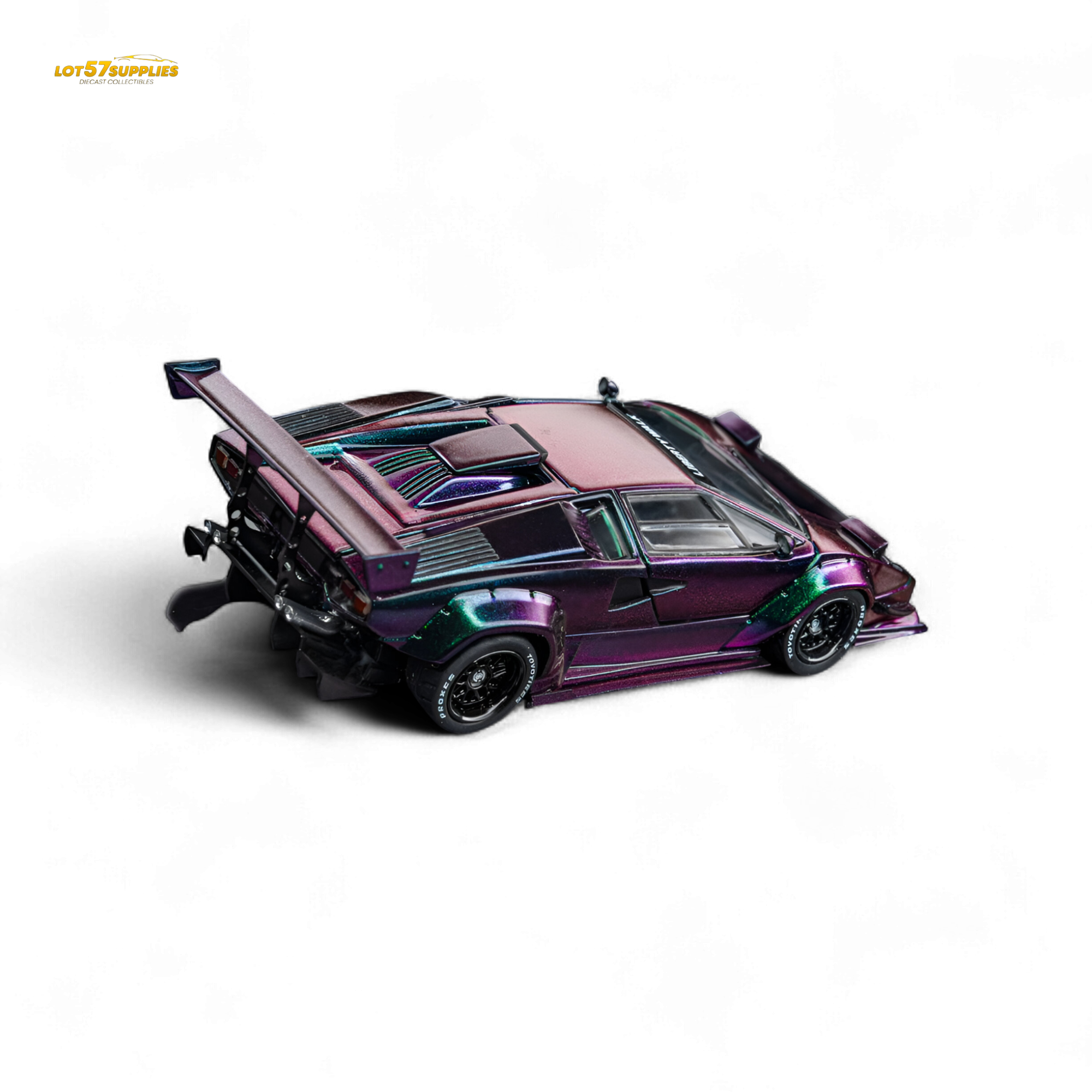 (Pre-Order) Topart Lamborghini Countach Liberty Walk - Chameleon 1:64