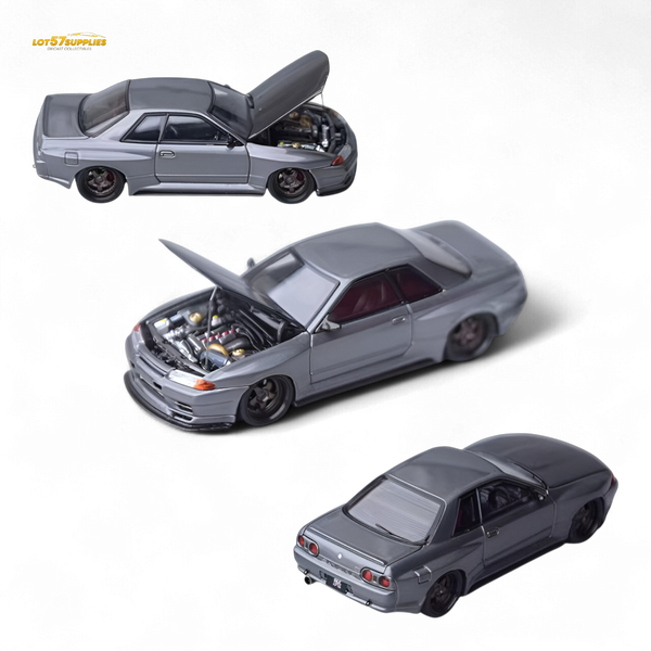 (Pre-Order) Focal Horizon Skyline GT-R R32 - Grey 1:64