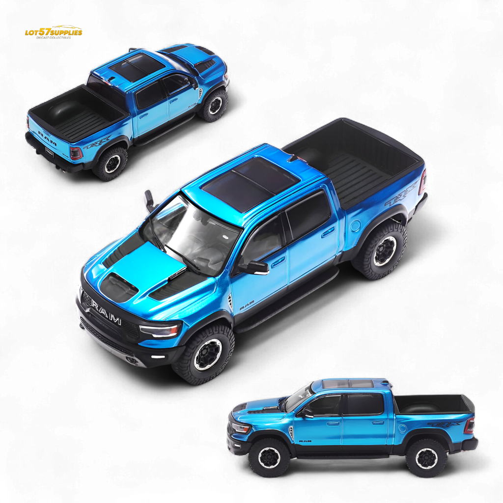 (Pre-Order) Shadow Pro Tyrannosaurus Rex Pickup - Blue 1:64