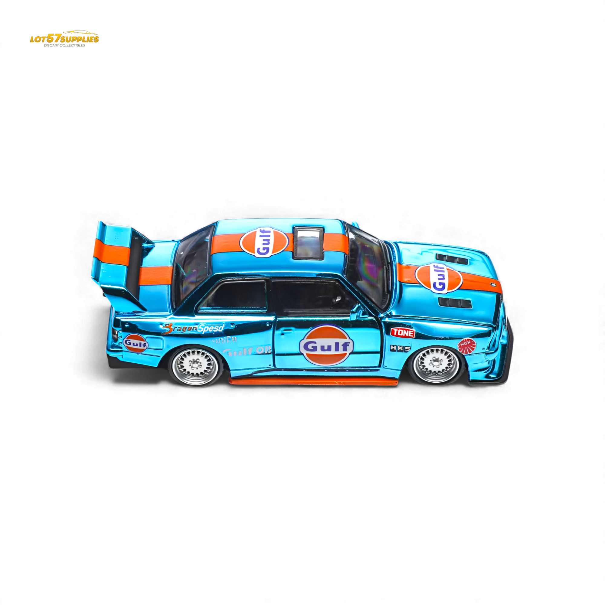 (Pre-Order) Demon King Auto BMW E30 - Gulf 1:64