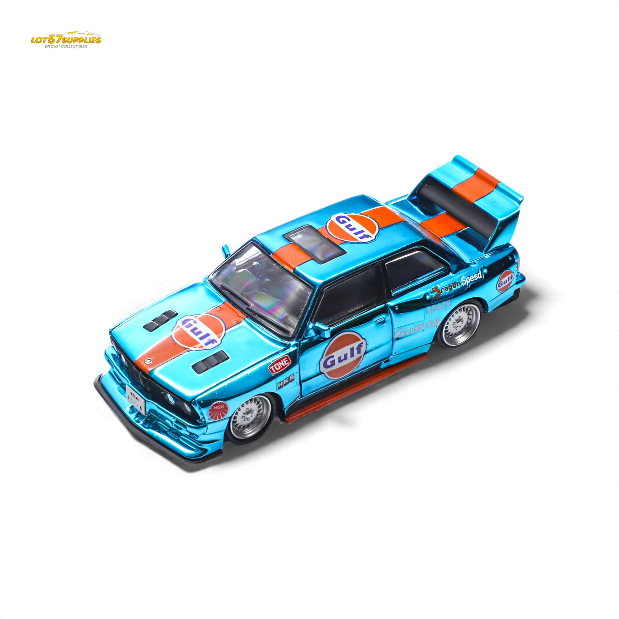 (Pre-Order) Demon King Auto BMW E30 - Gulf 1:64