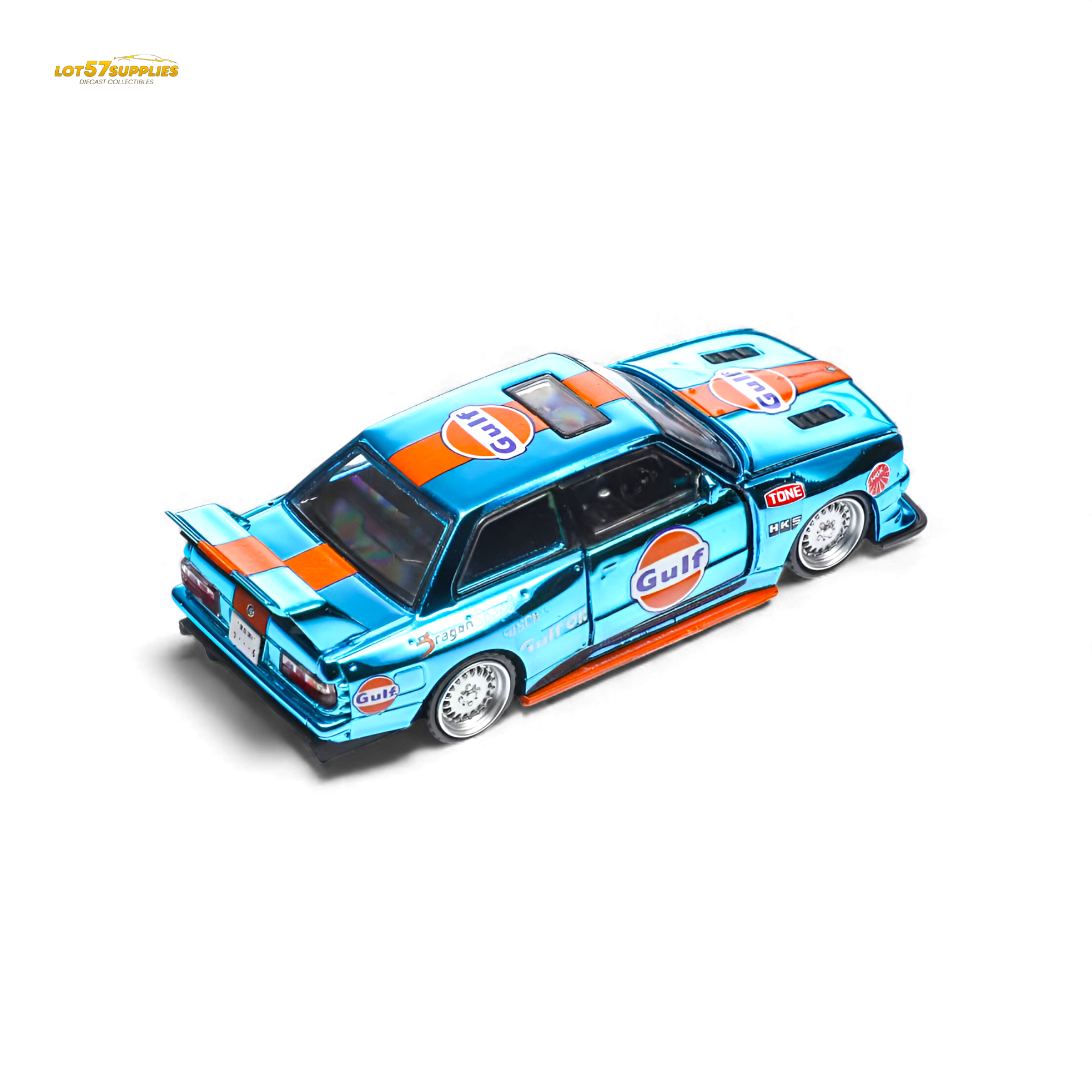 (Pre-Order) Demon King Auto BMW E30 - Gulf 1:64