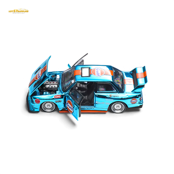 (Pre-Order) Demon King Auto BMW E30 - Gulf 1:64