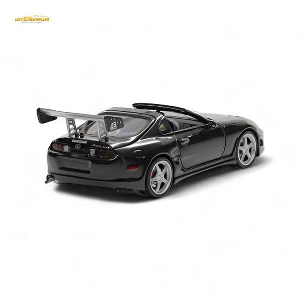 (Pre-Order) Fast Speed Supra Targa - Black 1:64