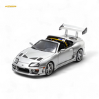 (Pre-Order) Fast Speed Supra Targa - Silver 1:64