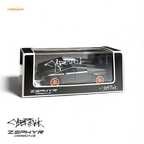 Error404 Tesla Cybertruck Custom Widebody Lowered - Matte Gray 1:64