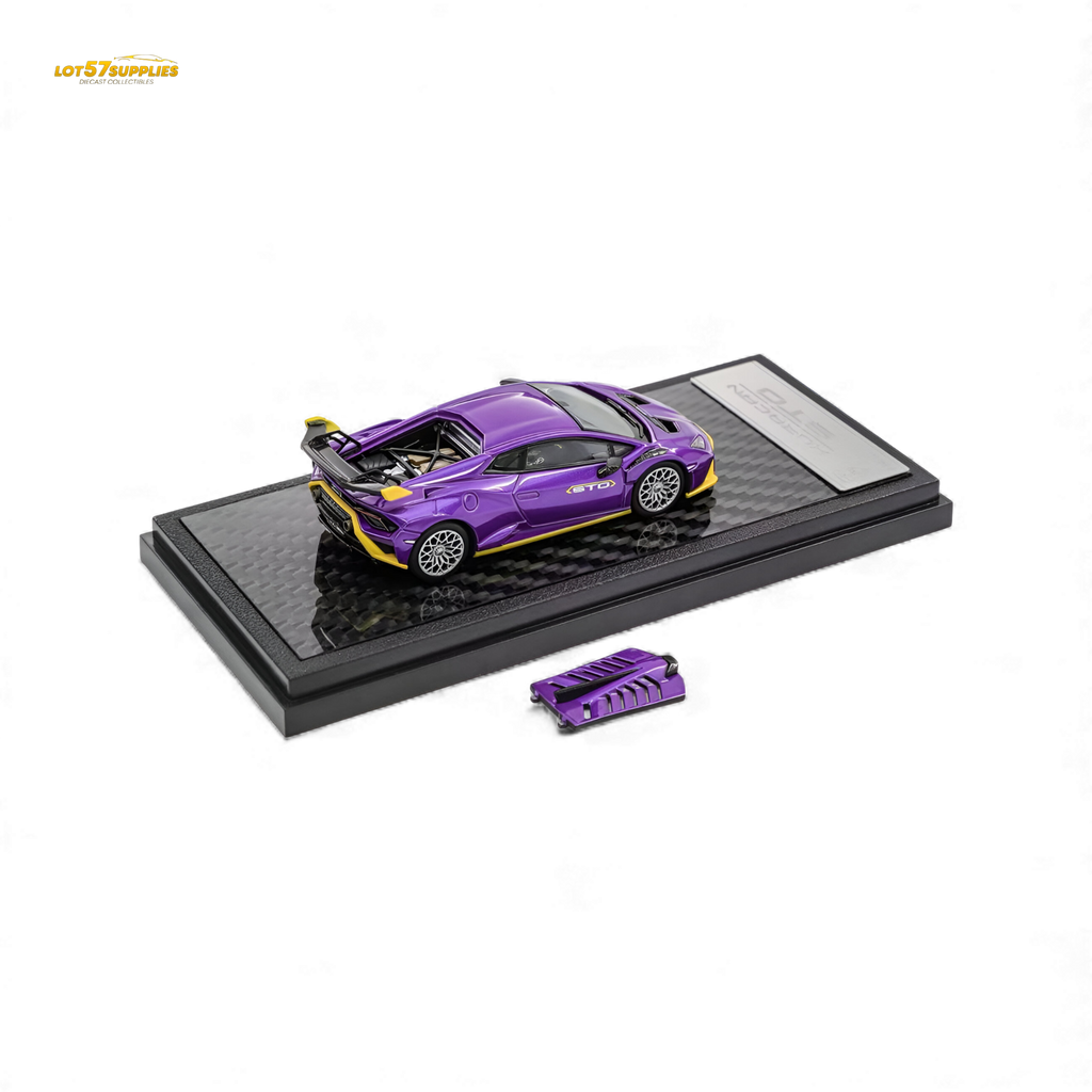 (Pre-Order) LCD Lamborghini Huracan STO - Purple 1:64