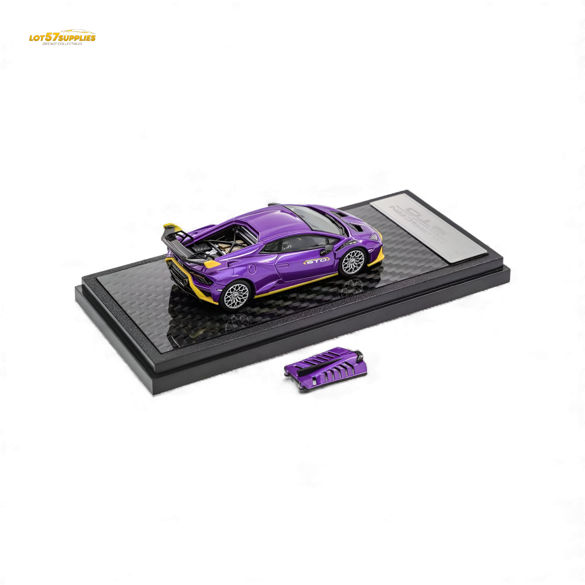 (Pre-Order) LCD Lamborghini Huracan STO - Purple 1:64