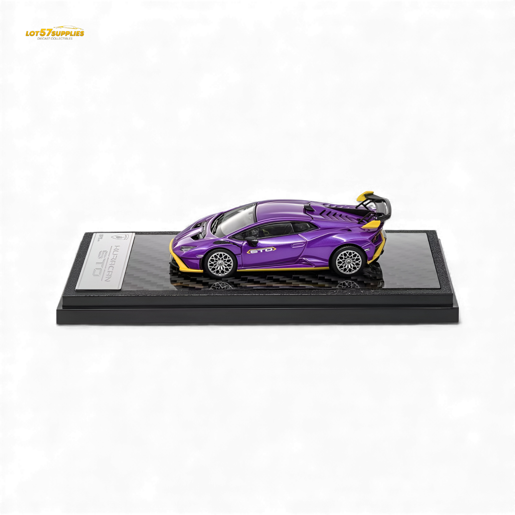 (Pre-Order) LCD Lamborghini Huracan STO - Purple 1:64