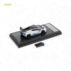 (Pre-Order) LCD Lamborghini Huracan STO - White 1:64
