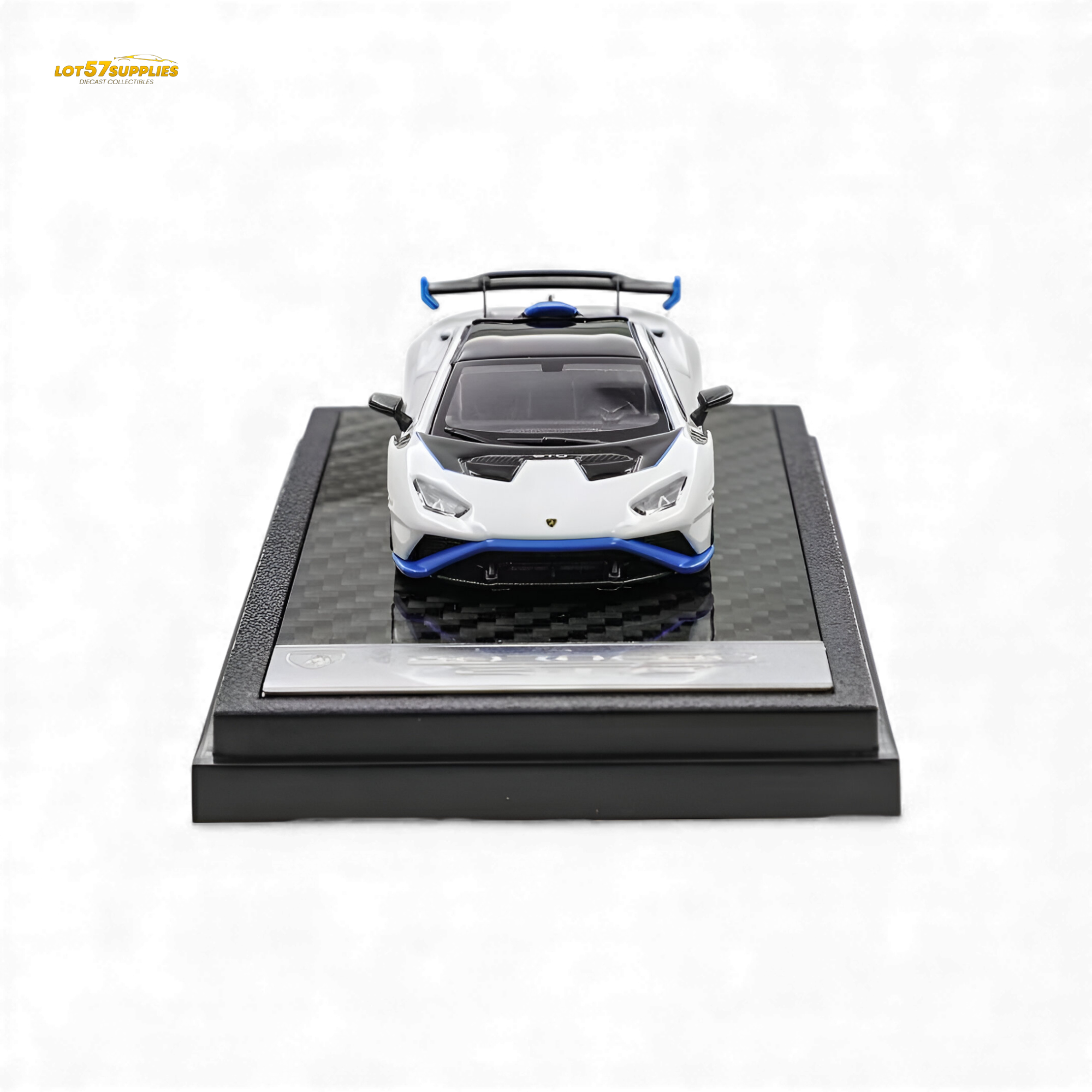 (Pre-Order) LCD Lamborghini Huracan STO - White 1:64