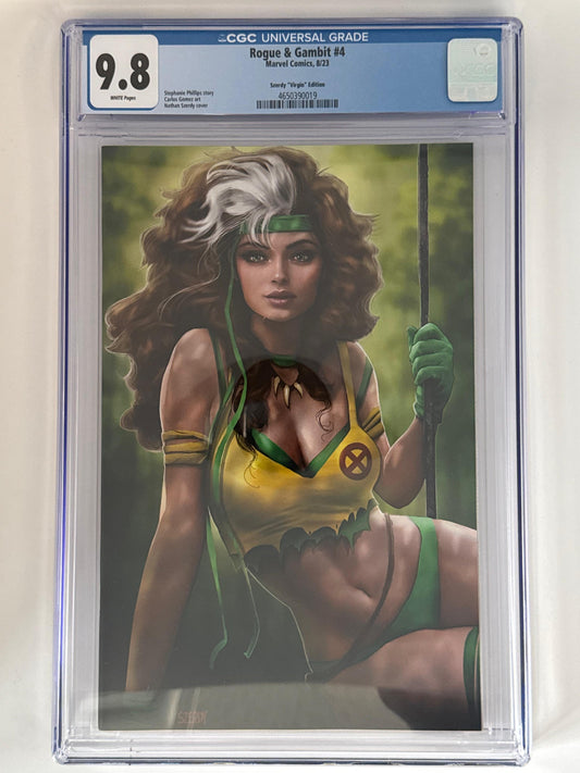 Rogue & Gambit #4 CGC 9.8 Blue Label Szerdy Exclusive Var