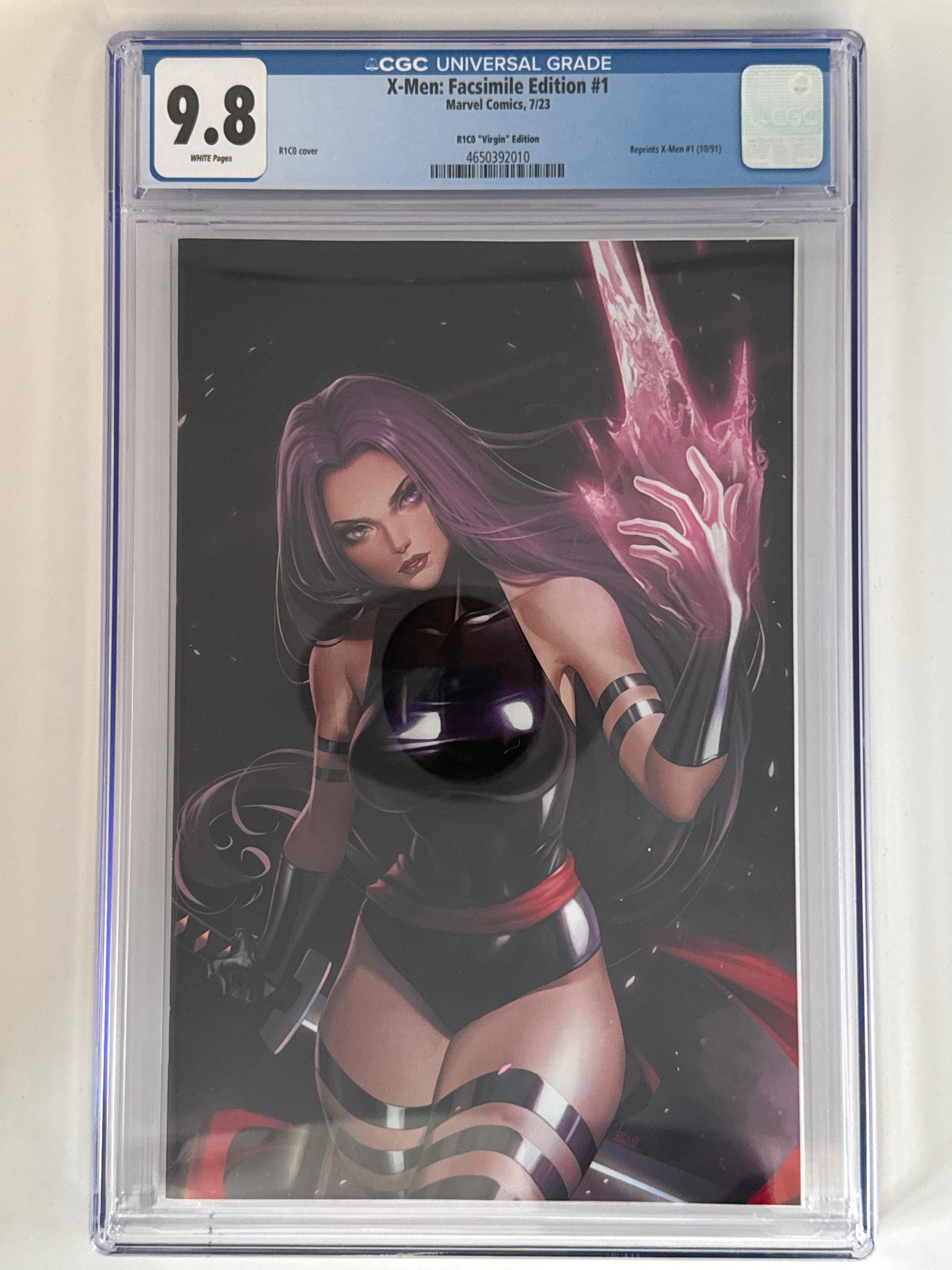 X-Men #1 Facsimile CGC 9.8 Blue Label R1C0 Exclusive Var Main image