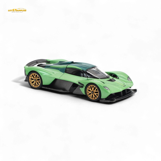 (Pre-Order) poprace ASTON MARTIN VALKYRIE - IRIDESCENT EMERALD 1/64