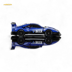 (Pre-Order) Demon King Auto F40 LB-Works Wide-Body Gull Wing Gate Modified - Inter Milan Livery 1:64 - Collectors World Toys