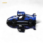 (Pre-Order) Demon King Auto F40 LB-Works Wide-Body Gull Wing Gate Modified - Inter Milan Livery 1:64 - Collectors World Toys
