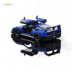 (Pre-Order) Demon King Auto F40 LB-Works Wide-Body Gull Wing Gate Modified - Inter Milan Livery 1:64 - Collectors World Toys