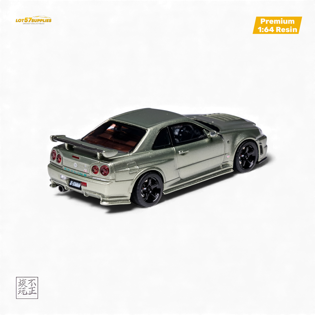 Car's Lounge Skyline GT-R R34 NISMO Z-TUNE - Millenium Jade 1:64