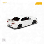 Car's Lounge Skyline GT-R R34 NISMO Z-TUNE - Pearl White 1:64